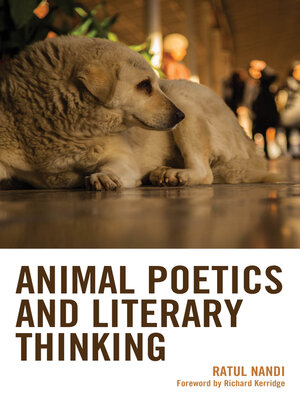 cover image of Animal Poetics and Literary Thinking
